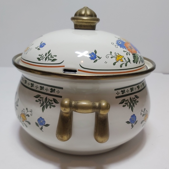 Vtg German made Asta enamelware - Picture 3 of 4